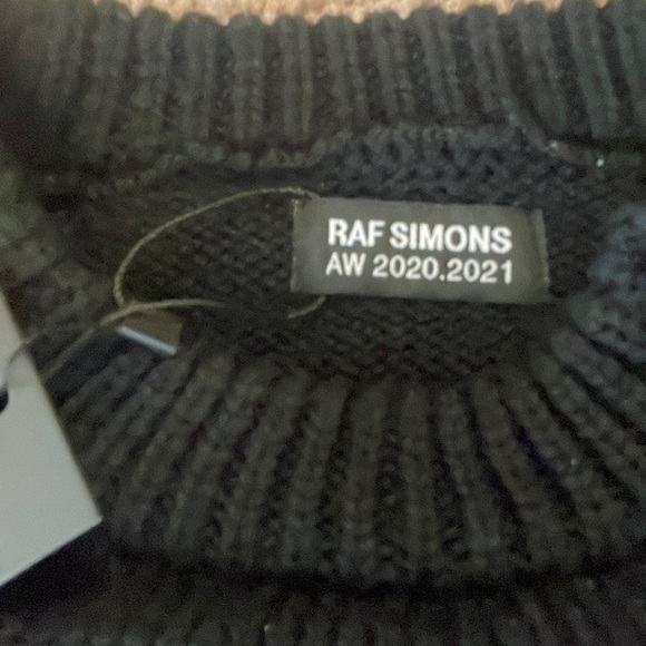RAF SIMONS Knit Sweater, AW 2020-21, Medium - Picture 3 of 3